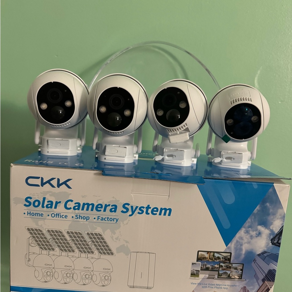 Ckk White solar Camera System